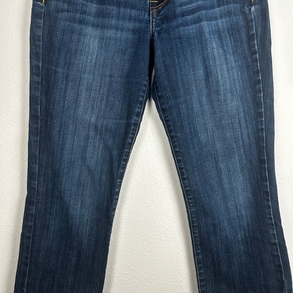Lucky Brand Sweet N Crop Jeans Dark Wash Denim Womens Size 6/28 - Picture 4 of 12